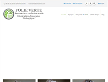 Tablet Screenshot of folieverte.com